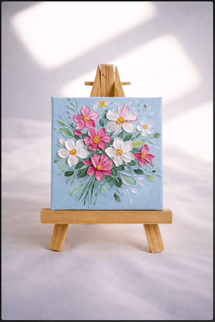 Texture Painting With Palette Knife