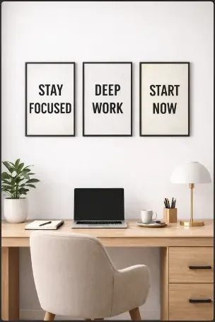 Motivational Typography Print