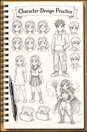 Character Design Practice