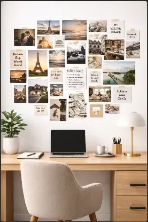 Vision Board Wall