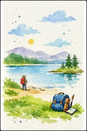 Mini Travel Landscape