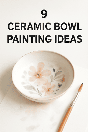 Ceramic Bowl Painting Ideas