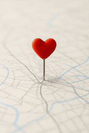 Map of Your First Date Location