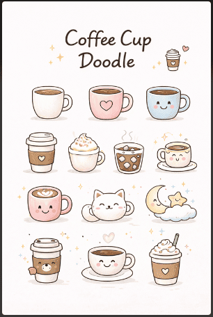 Coffee Cup Doodle