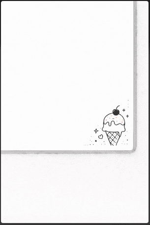 Ice Cream Corner Doodle