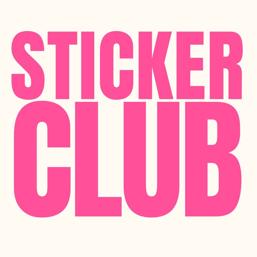 STICKER CLUB