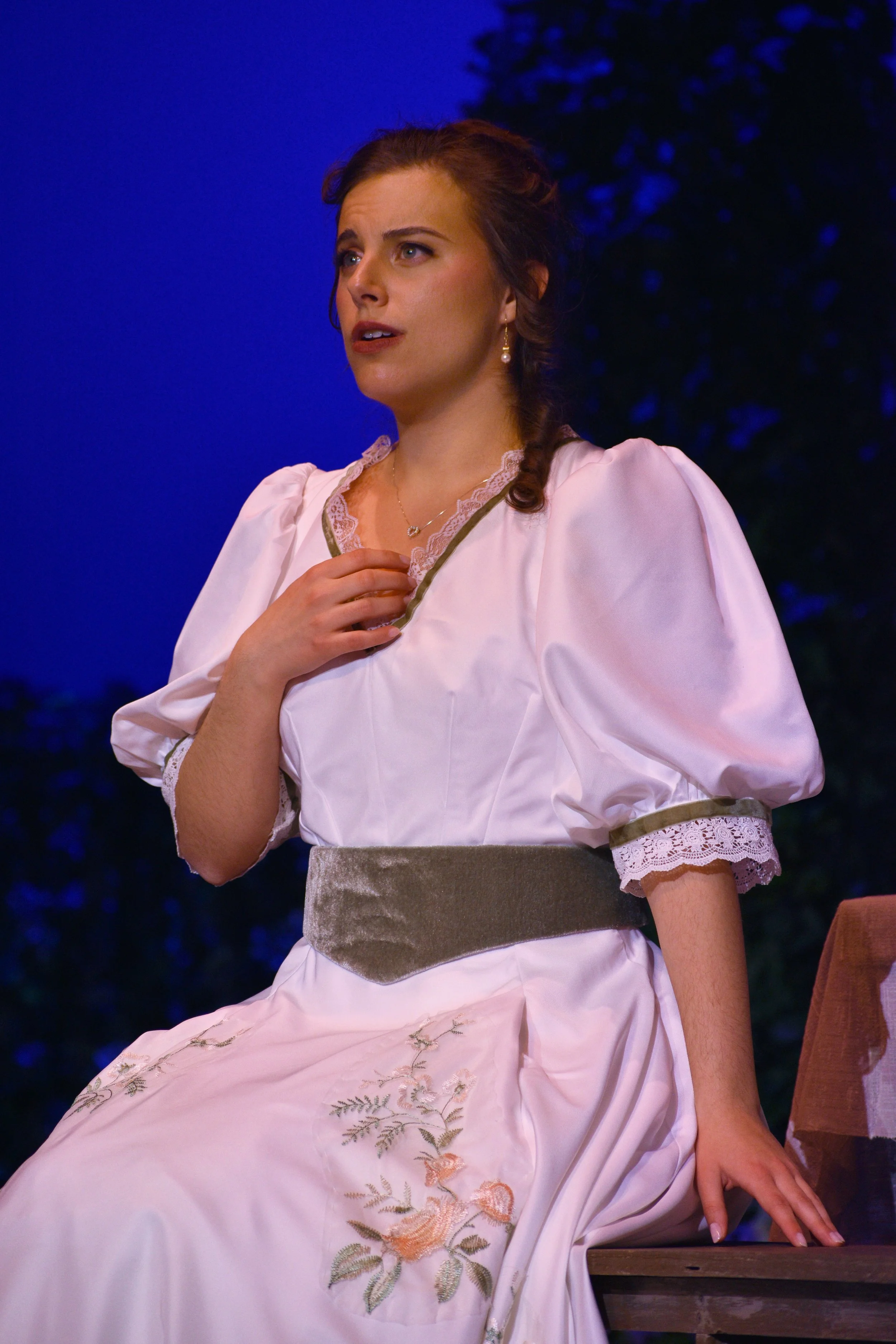 Analiese (Adina) in VLOC's Elixir of Love - Photo by Katherine M. Rogers