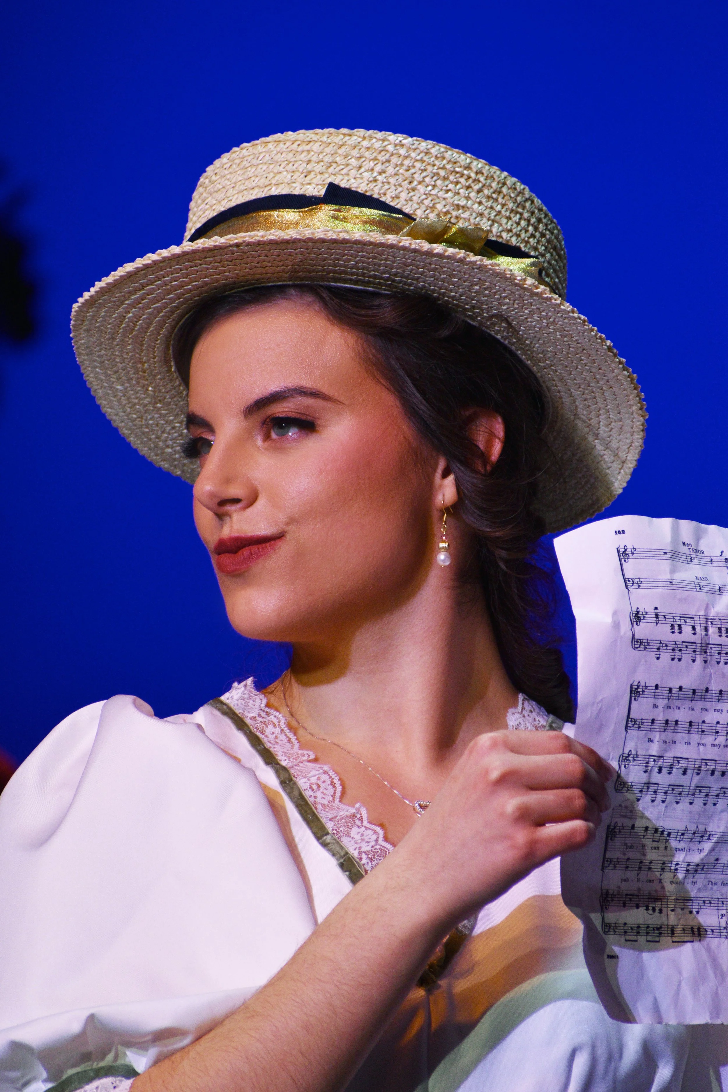 Analiese (Adina) in VLOC's Elixir of Love – Photo by Katherine M. Rogers