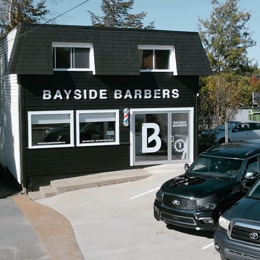 ROTHESAY // our Rothesay location is always busy! With a full staff and open space, we have plenty of room for you to come hangout. Located at 99 Hampton Rd, book your next appt via link in bio or www.baysidebarbers.ca.
.
.
#rothesaynb #rothesay #nbr