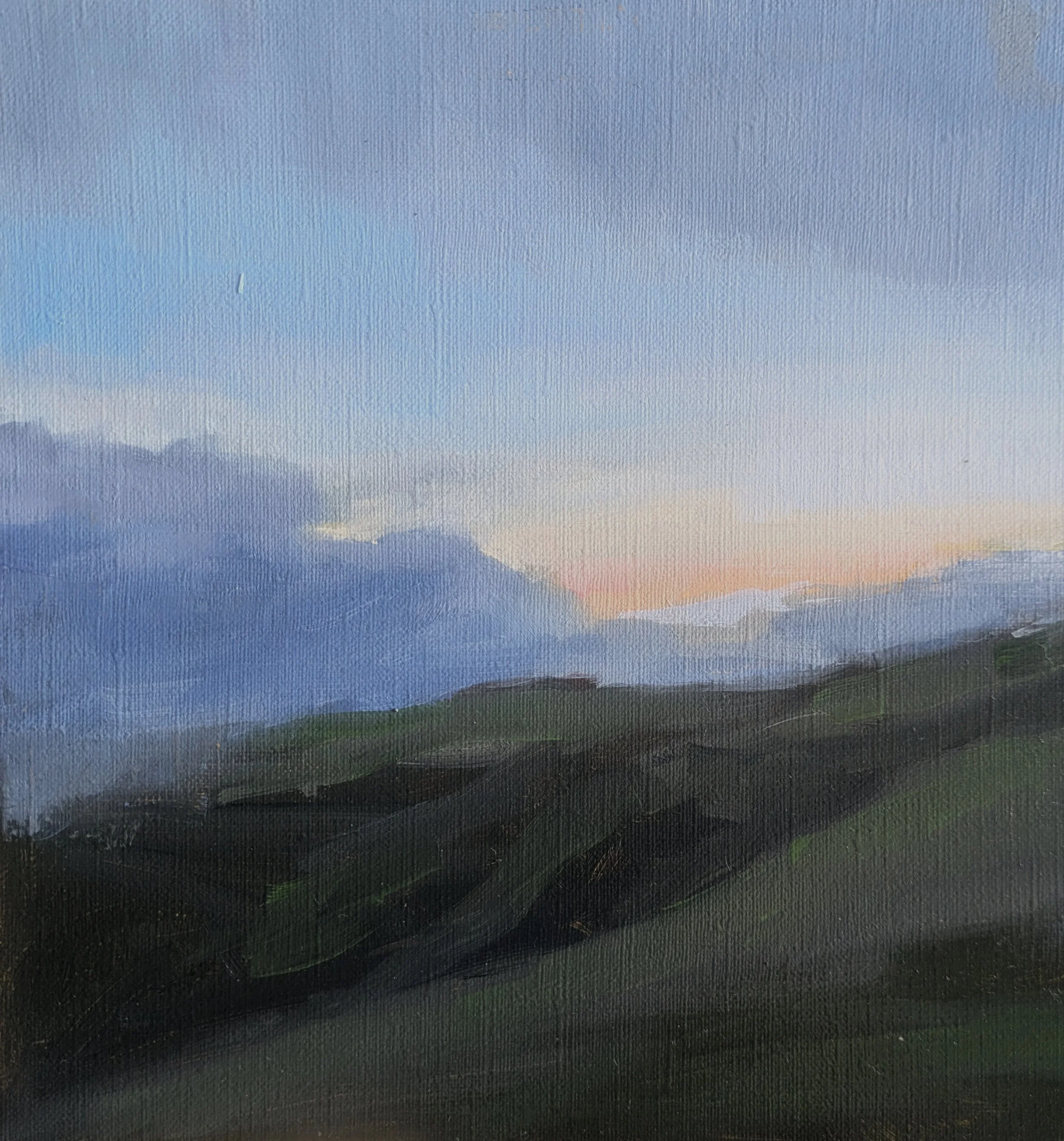 Fog Bank Rolling In  l  8x8  l  Oil  l  $160