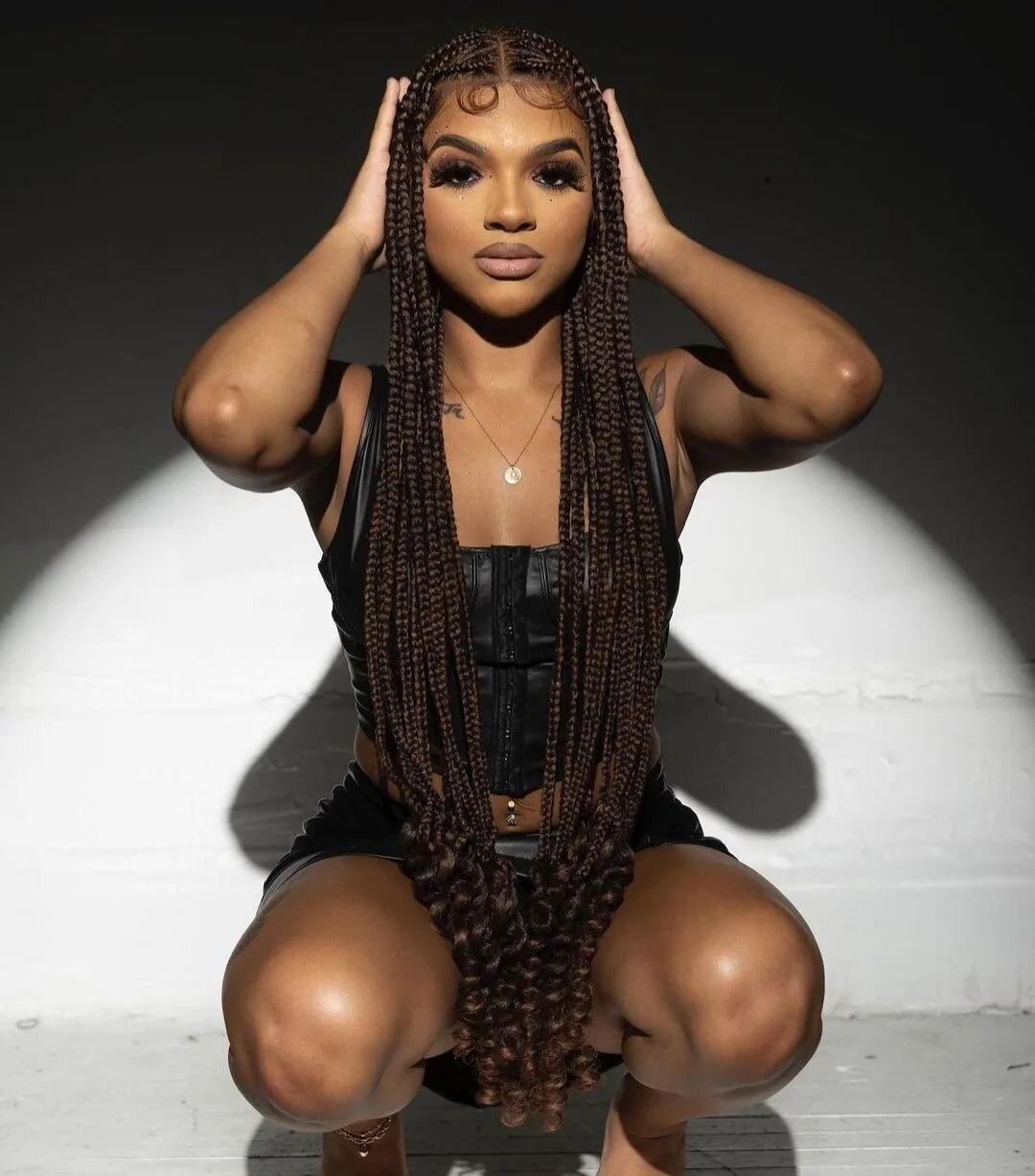 Heart Braids W Curly Ends 🖤
Stylist: @prettysidity.hairr
Book Your Appts 
@hudsonsbeautyboutique
#norristownhairsalon #braidstyles #knotlessbraids #knotlessbraidsphilly #neatbraidstyles