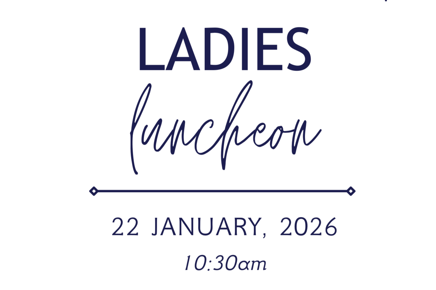 Ladies Winter Luncheon