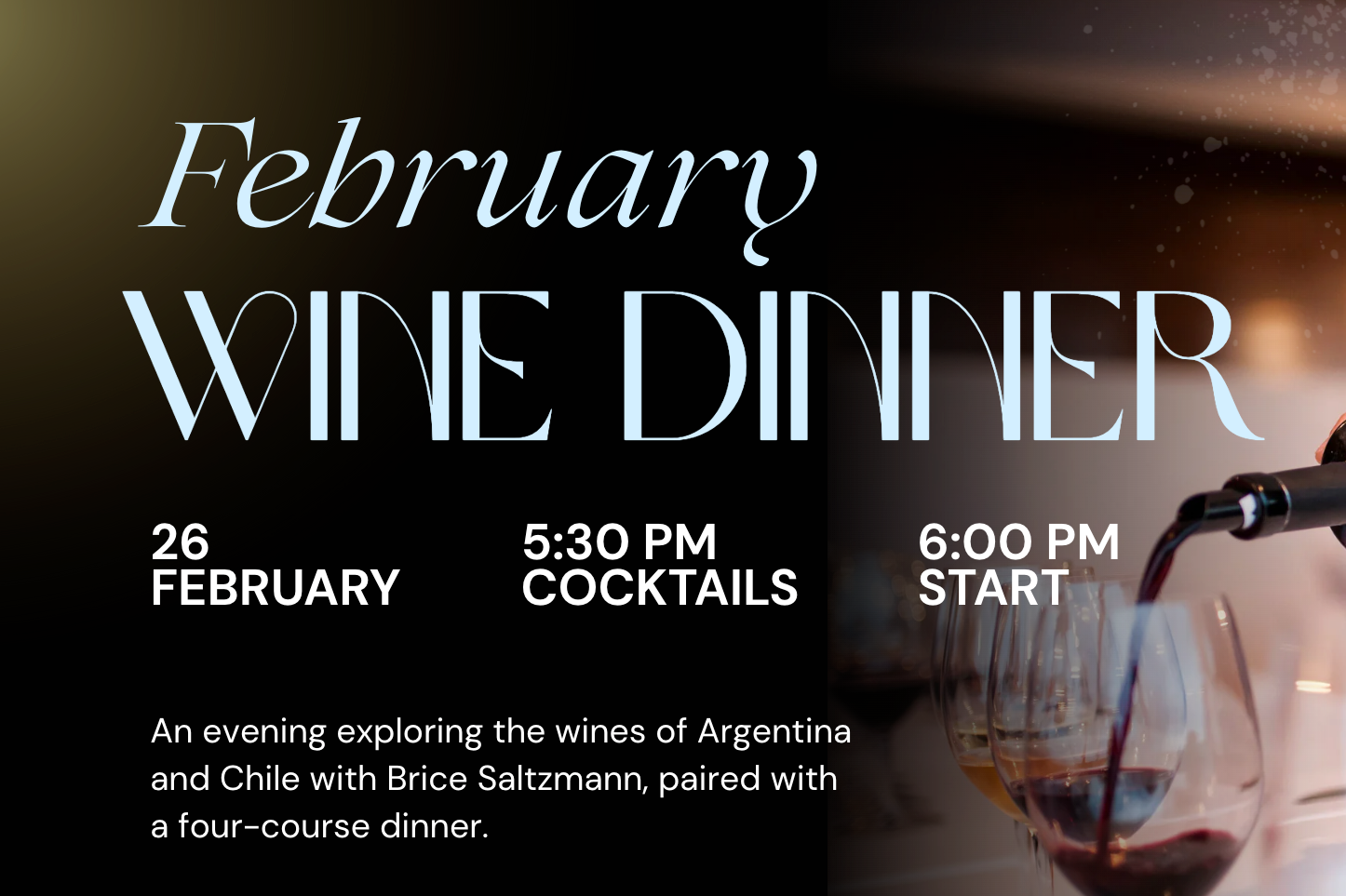 South American Wine Dinner 