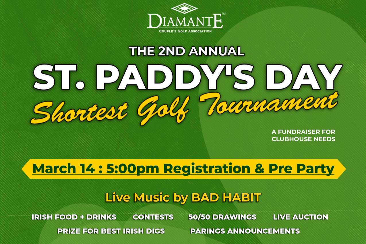 St. Paddy's Tournament Pre-Party & Registration