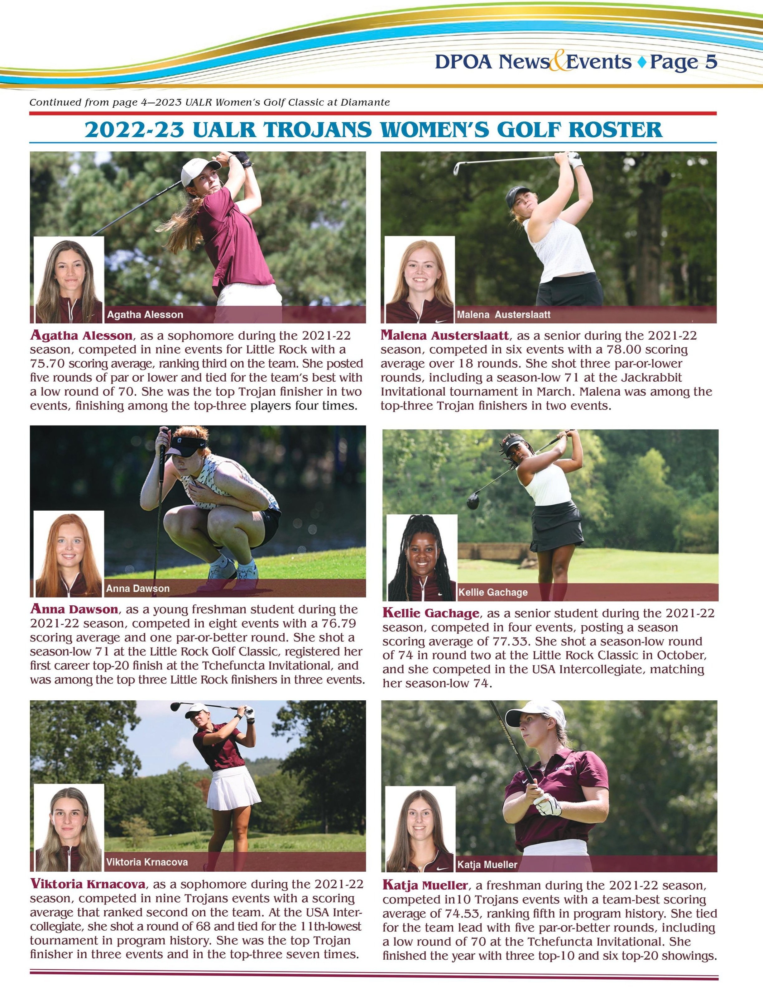 2023 UALR Women’s Golf Classic — Diamante Country Club
