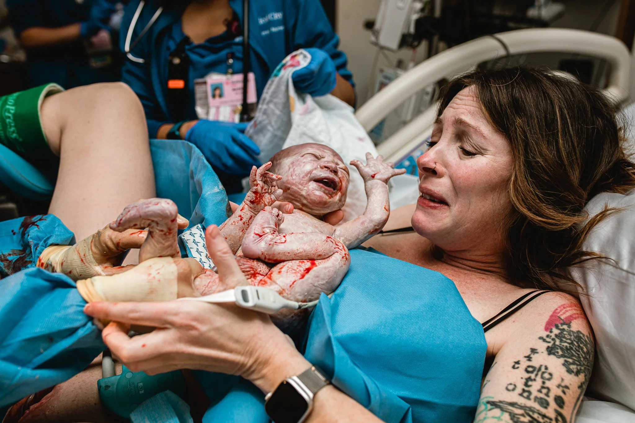 Hospital Birth | LC Birth Stories | DFW Birth Photographer.jpg