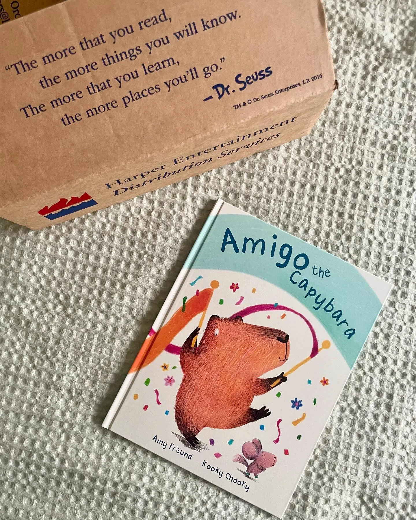 Have you heard of a capybara?

Thank you for the #ARC @harpercollinsaustralia and @amy_freund_writes 🩵 When I received this joyous picture book, I had no idea what a #capybara was so I turned to Google, watched a video by @tarongazoo in Sydney and l