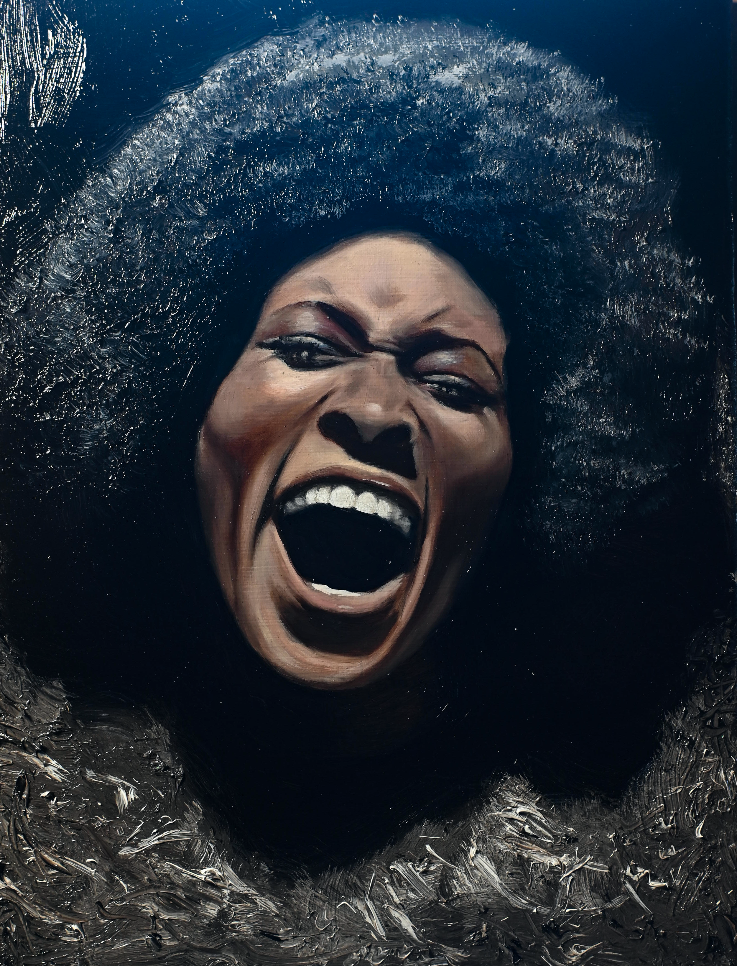 'Maggot Brain'
12 x 16 in.
Oil on canvas
