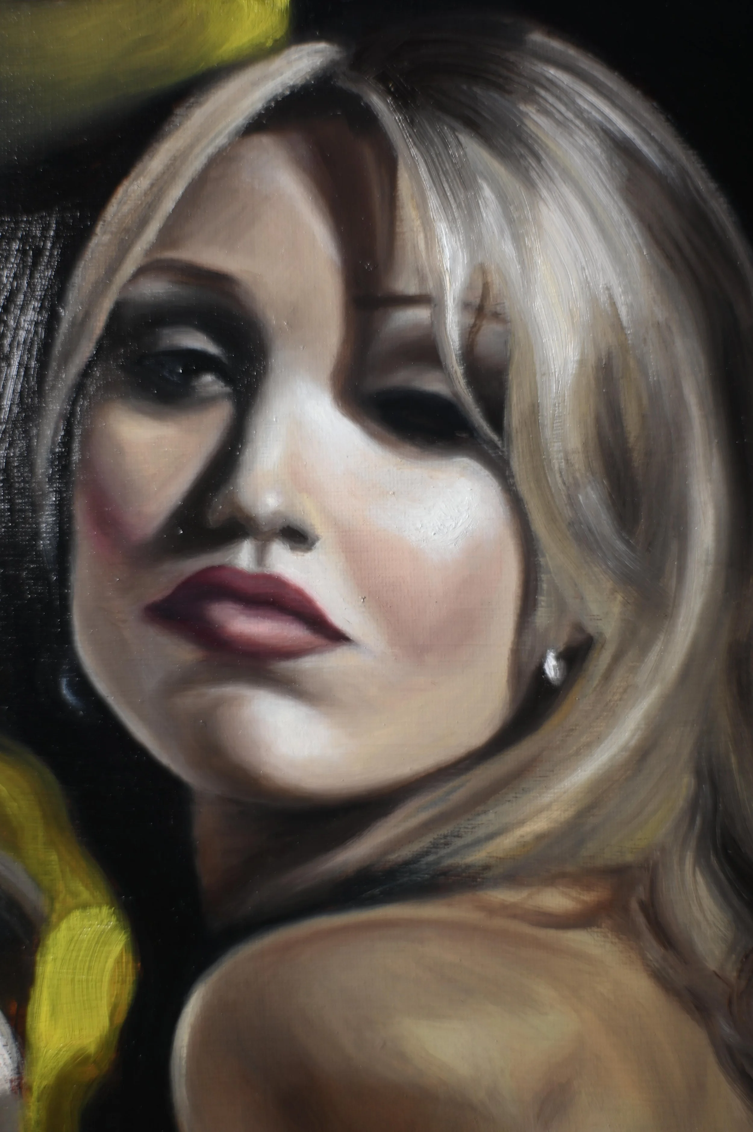 'Study of Cameron Diaz'
9 x 12 in.
Oil on canvas