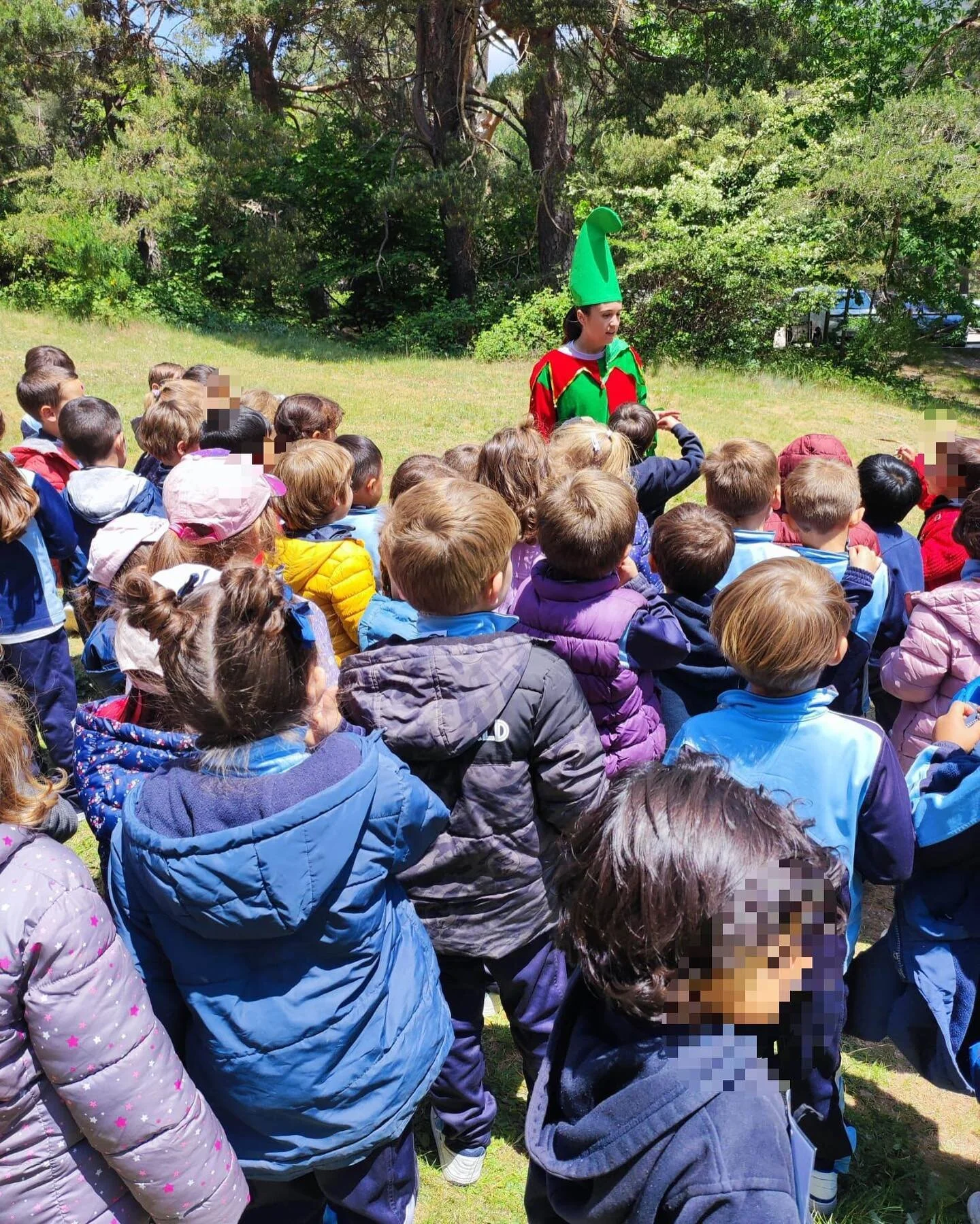 Continuamos con las excursiones escolares y esta vez los peques encontraron al duende 🍀