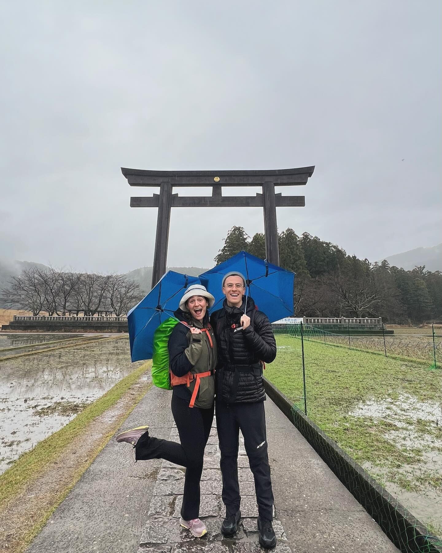 Starting our 4 day Pilgrimage through the mountains of Wakayama - at the largest Torii gate in Japan! ⛩️

The ancient Kumano Kodo Trails aka &lsquo;The land of the Gods&rsquo; have been walked by Buddhist monks &amp; other pilgrims for over 1000 year