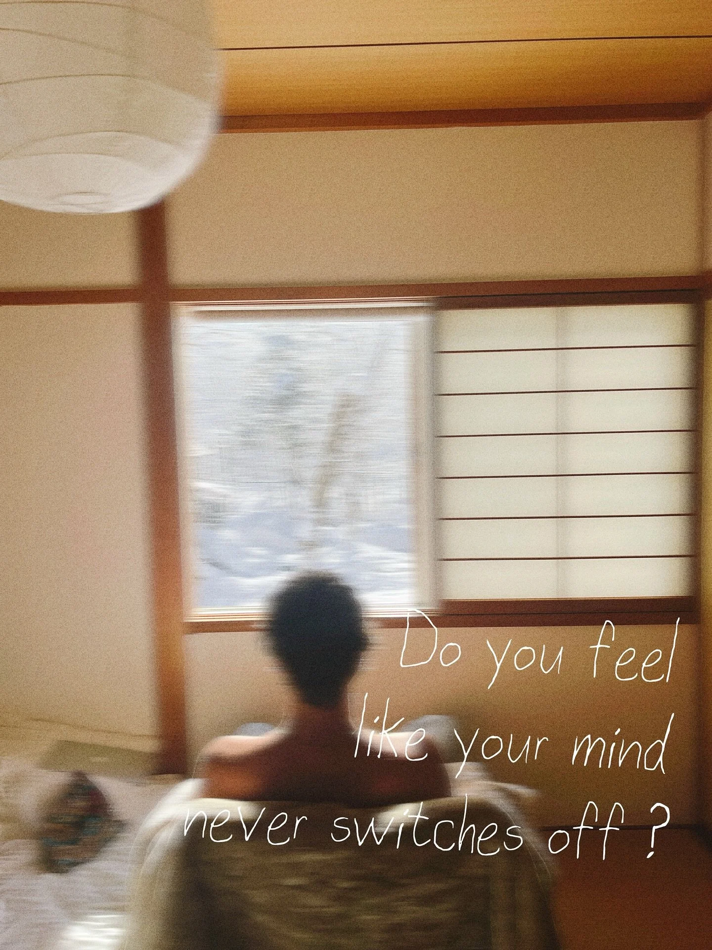 Don&rsquo;t worry, you&rsquo;re not the only one&hellip; 

It&rsquo;s somehow become normalized to feel and experience this.

Yet, it&rsquo;s definitely not normal. 

Nor natural.

We&rsquo;re not built to live in overdrive - however convincing it ma
