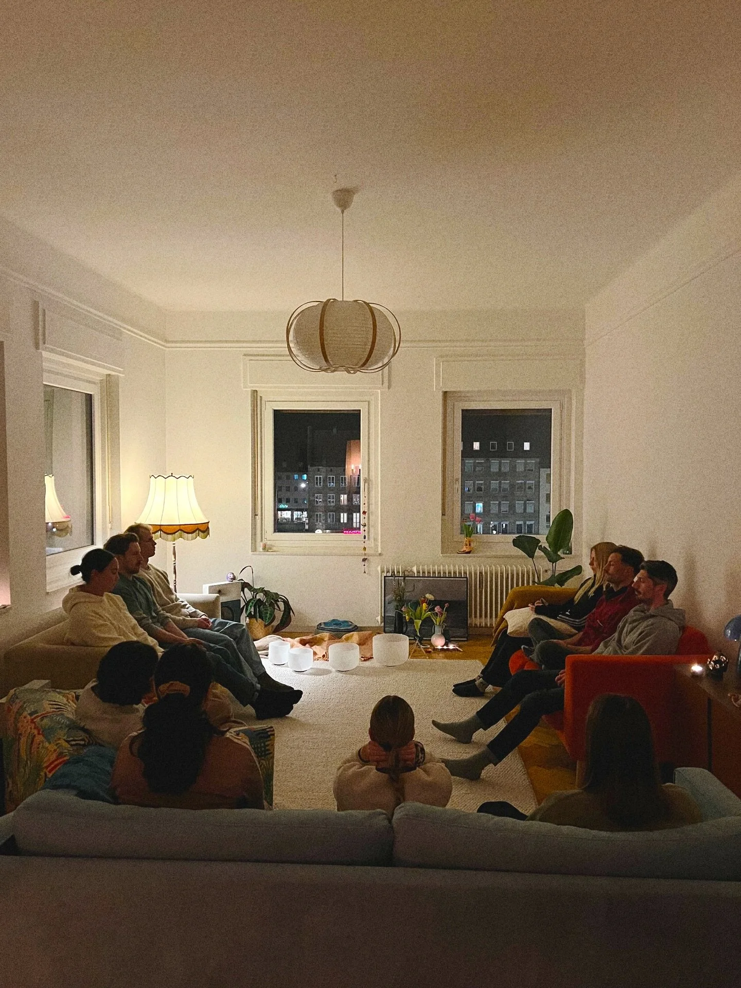 Common-unity found in community.

Two hours before our Sangha circle last night, I was experiencing a lot of anxiety in my body. Some personal stuff had triggered it, a lot of fear came up and I felt pretty uncomfortable, heavy, and fried - even afte