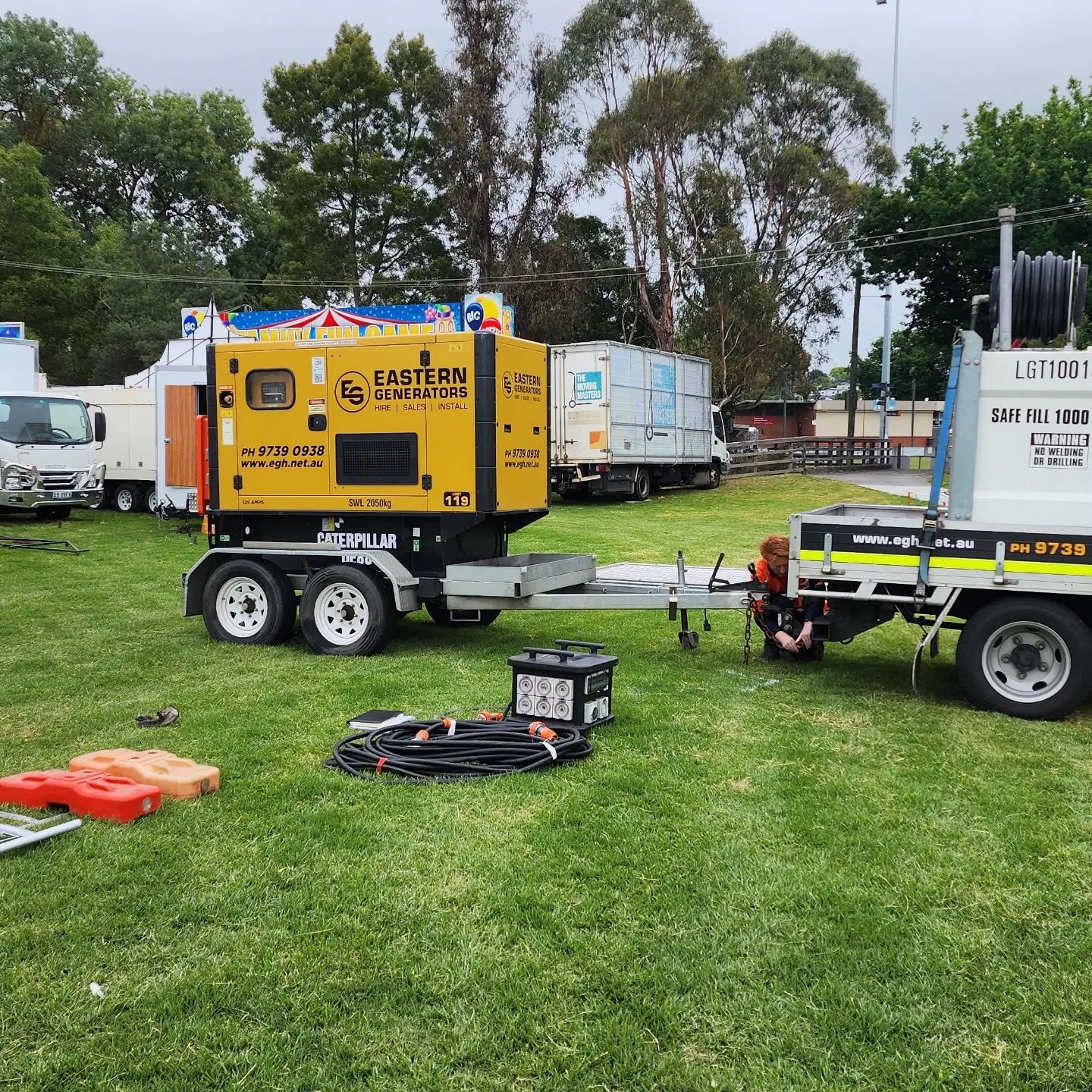 It was a privilege to work with the incredible team of volunteers at the Lilydale & Yarra Valley show last weekend providing on-site electrical support and maintenance. Bring on next year!
