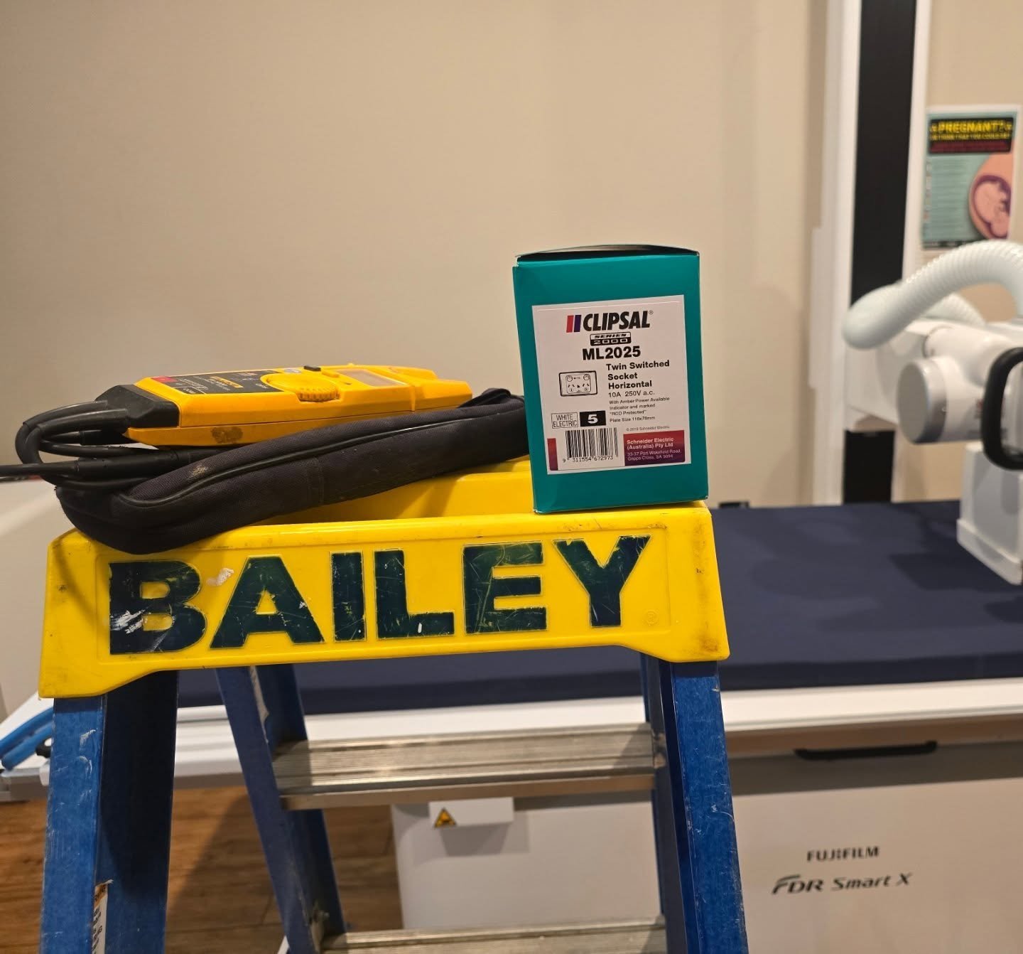 Only the best #clipsaltrade #baileyladders #flukeaus