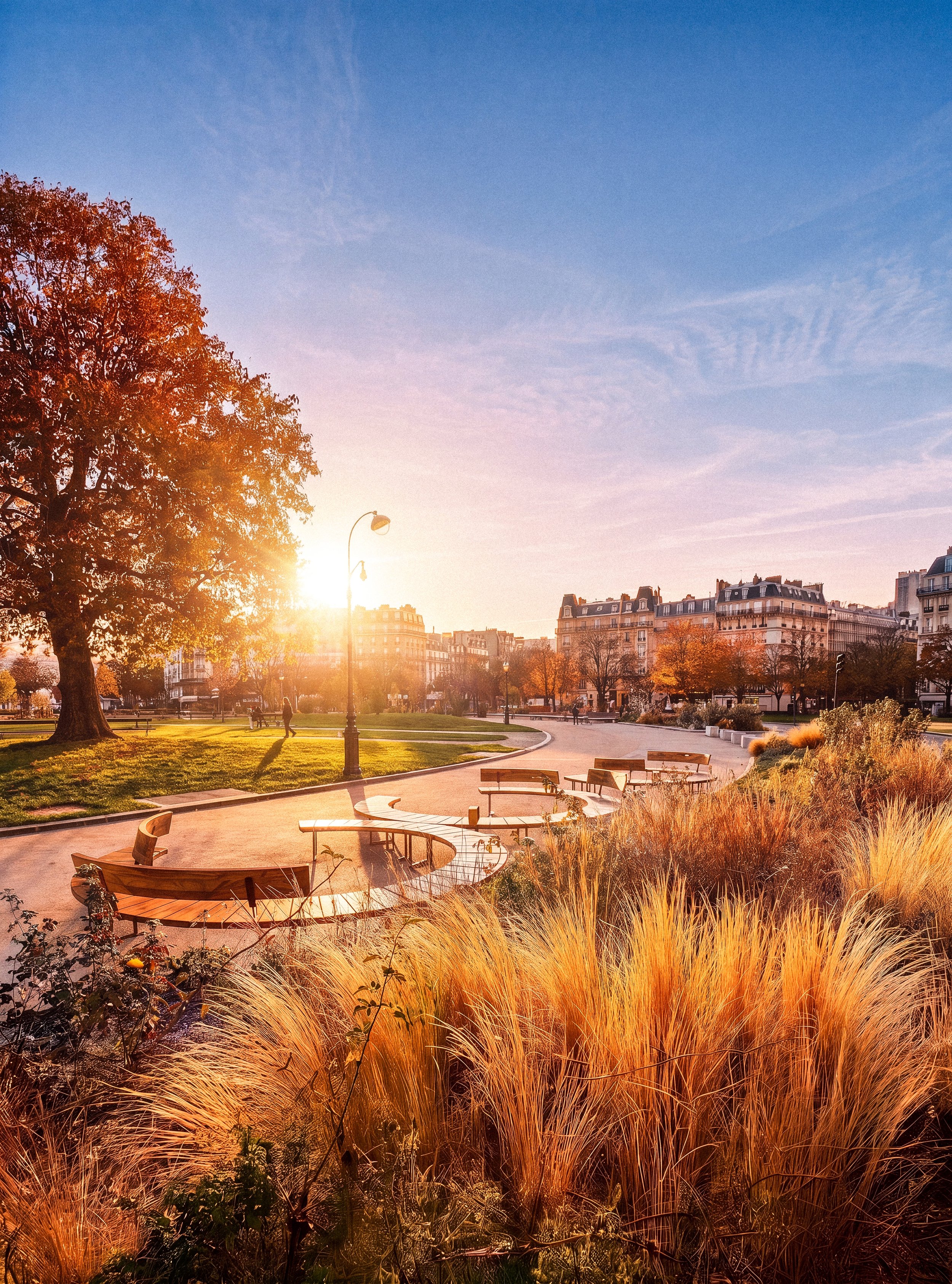 Urban furniture in Paris