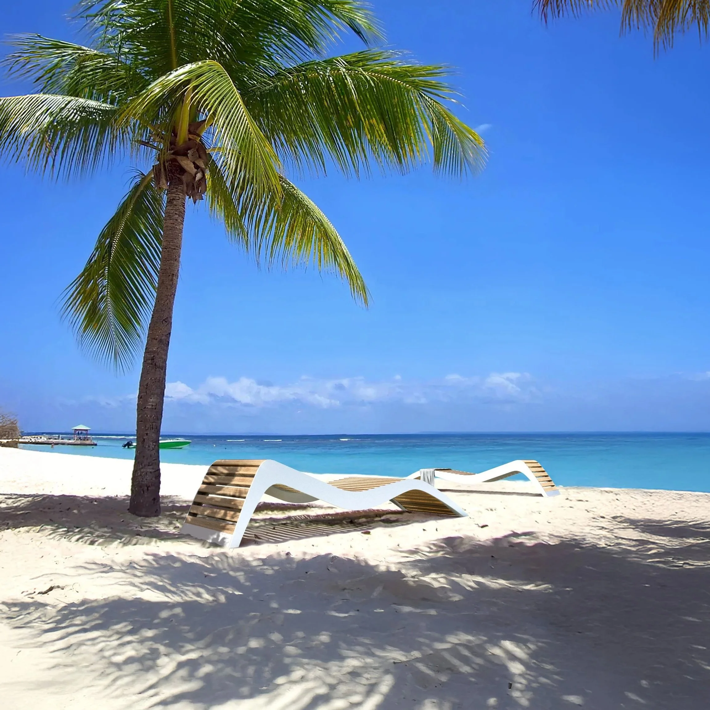 Emme sunbed for Aria