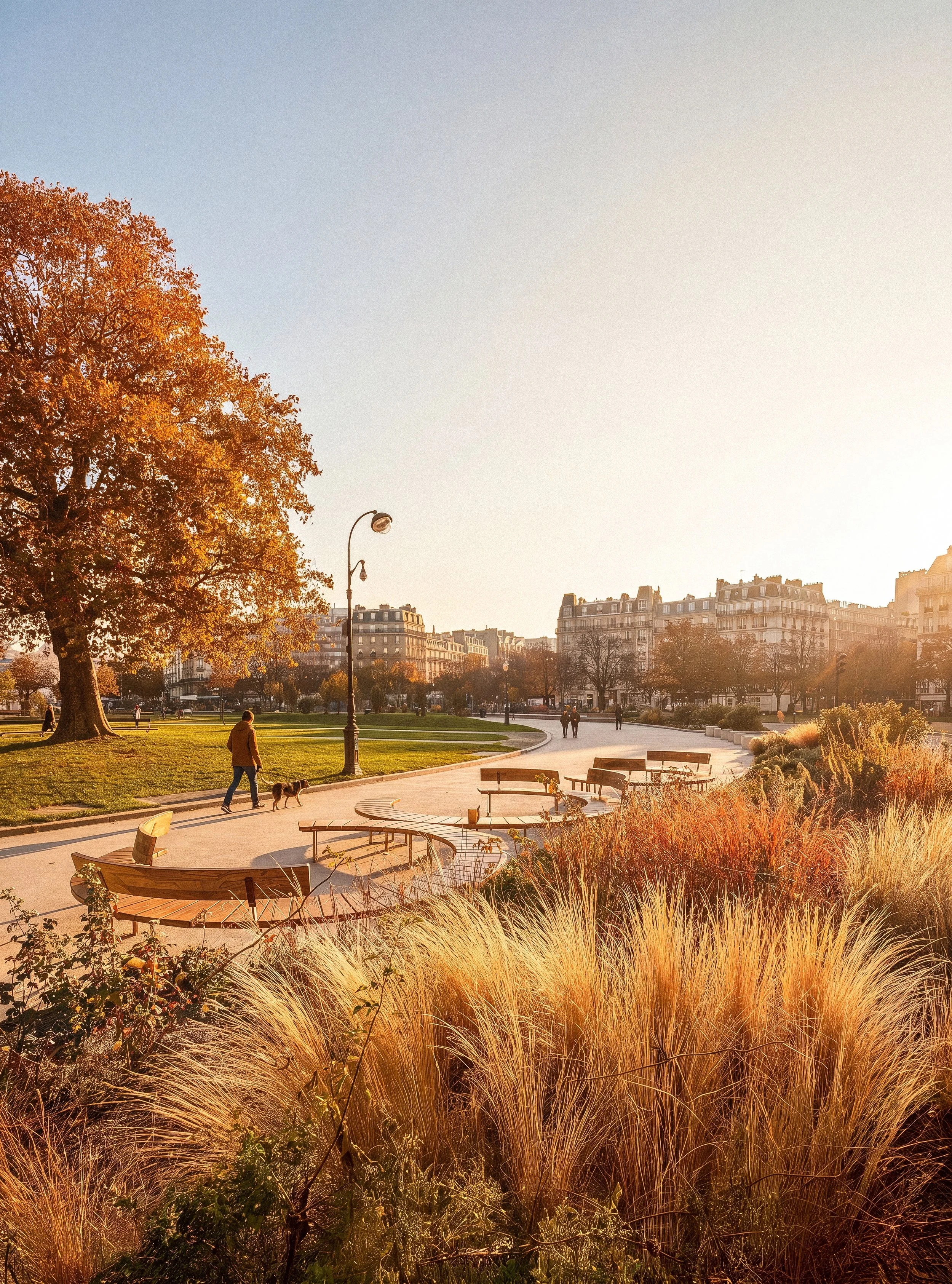 Urban furniture in Paris