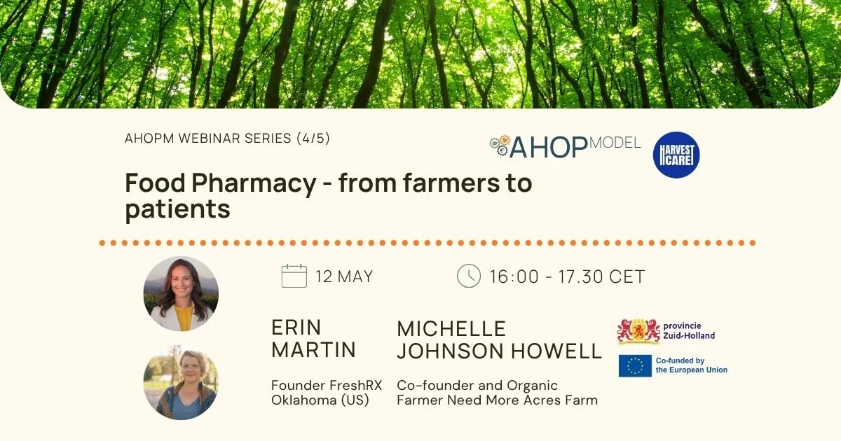 Agri-Health Webinar Series: Regenerative Farming &amp; the U.S. Food Pharmacy Movement