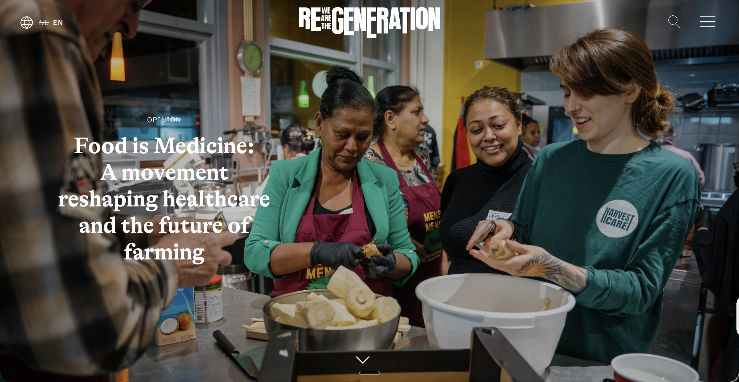 Food is Medicine: Collaboration with We Are The Regeneration