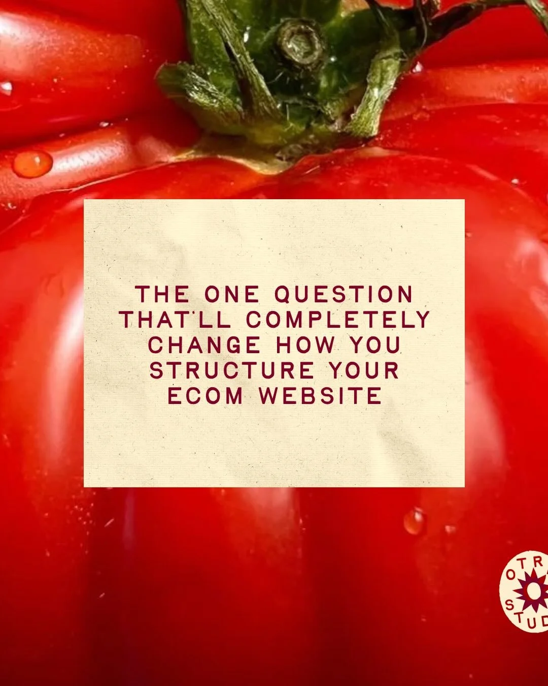 Sorry to be the one to break it to you but &ldquo;my goal is to make sales&rdquo; is&hellip;pretty obvious (I mean the platform has the word &lsquo;shop&rsquo; in it after all)

And it&rsquo;s not really enough anymore. 

You&rsquo;ve built your drea