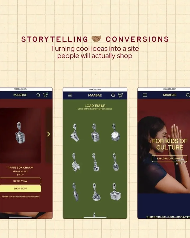 A lil peek behind the scenes at some of the decisions we made for CULTURECLUB and why working with a team that understands both design and ecommerce makes all the difference.

Btwwww we&rsquo;re booking Q4 Shopify projects! Got juicy ideas for your s