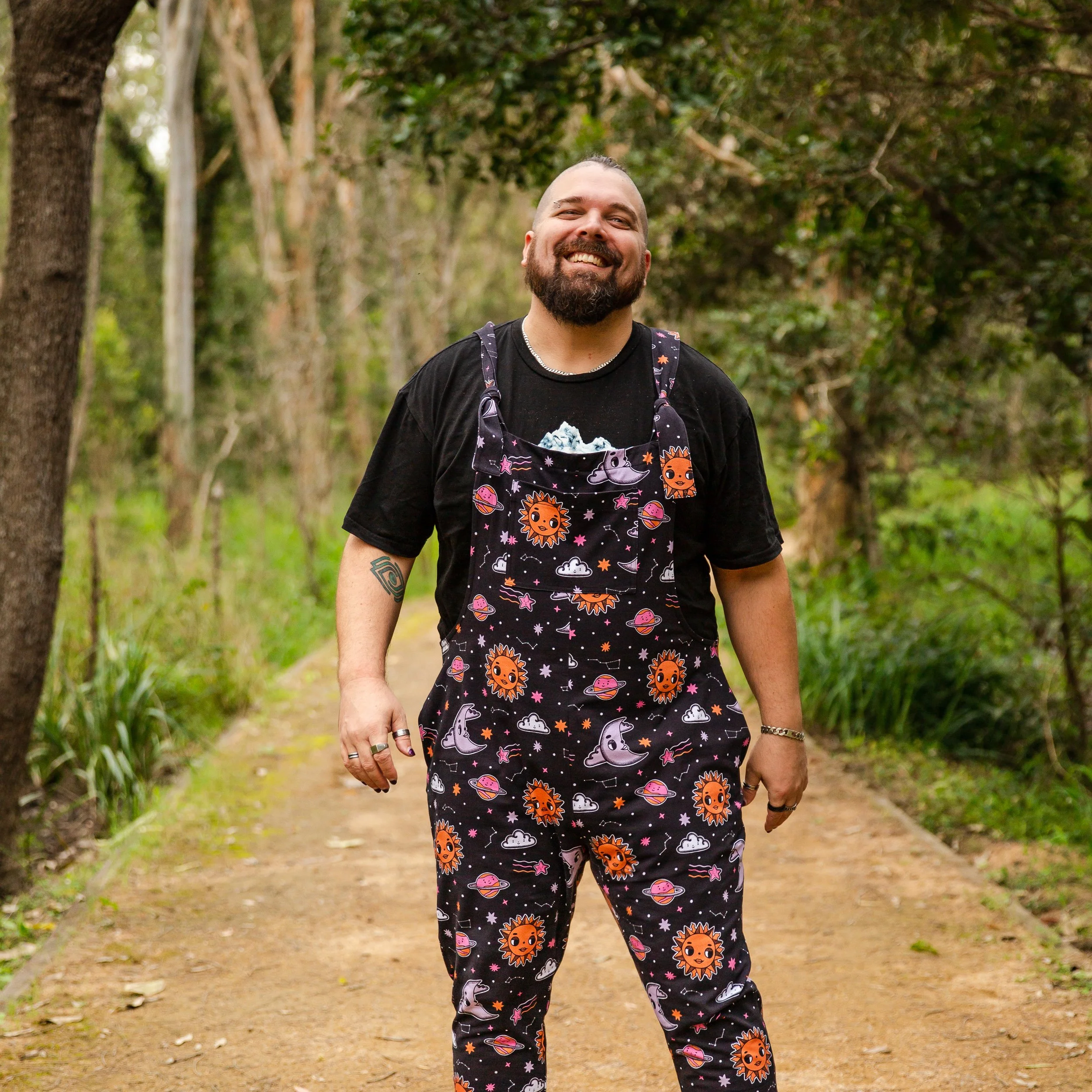 sunset dreams - sun overalls