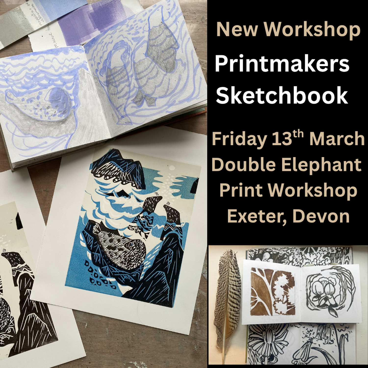 The Printmakers Sketchbook - 13th march, 2026