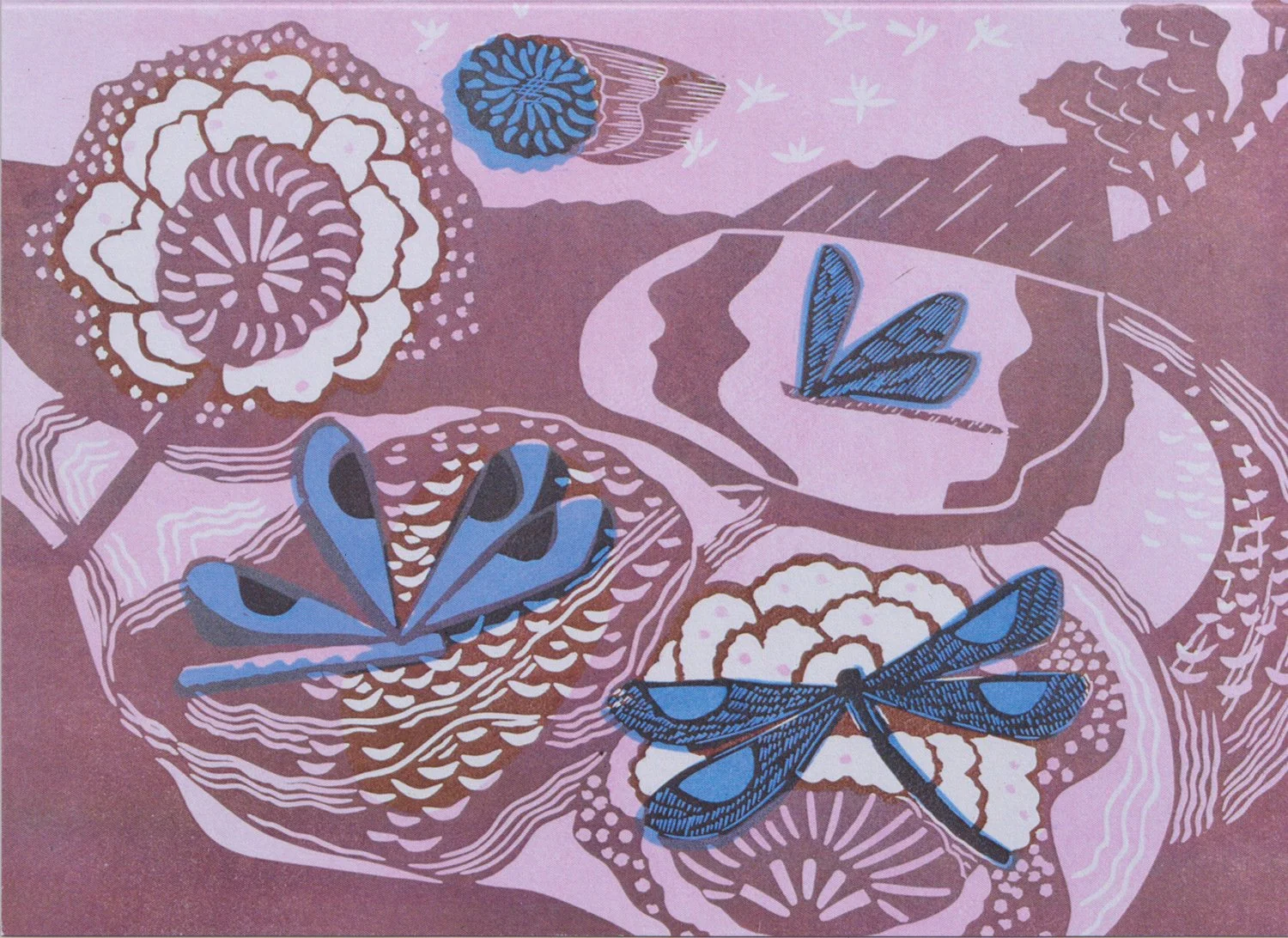 Damselfly Greeting Card