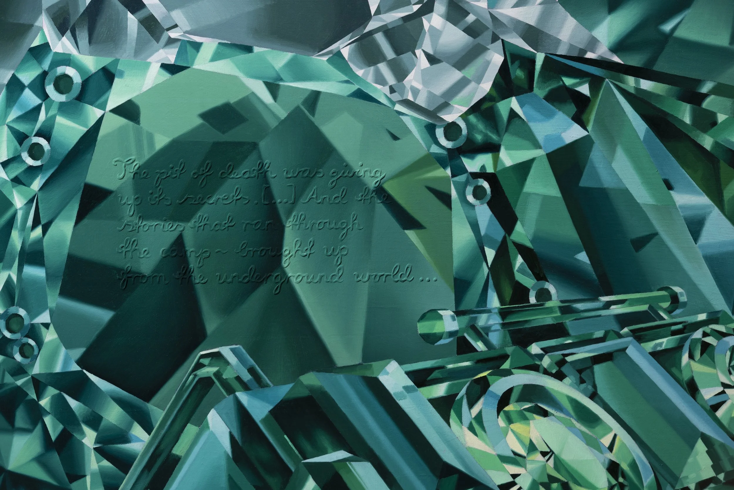   Prism II , detail.  Photo: Kunstdok/Istvan Virag 