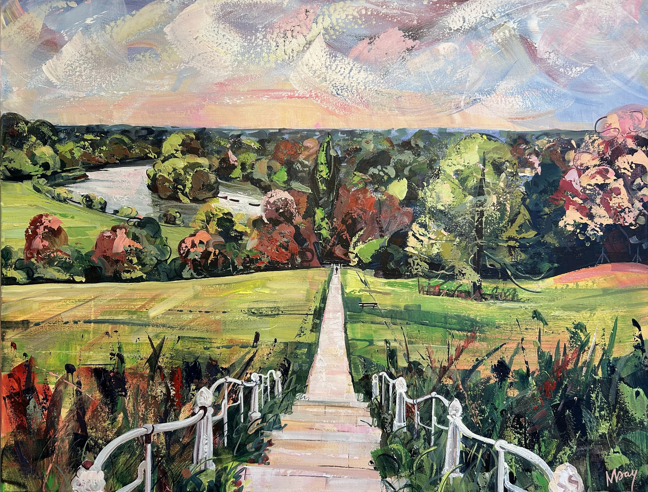 Peachy Richmond, Richmond Hill - 100x76cm - Nadia Day.jpg