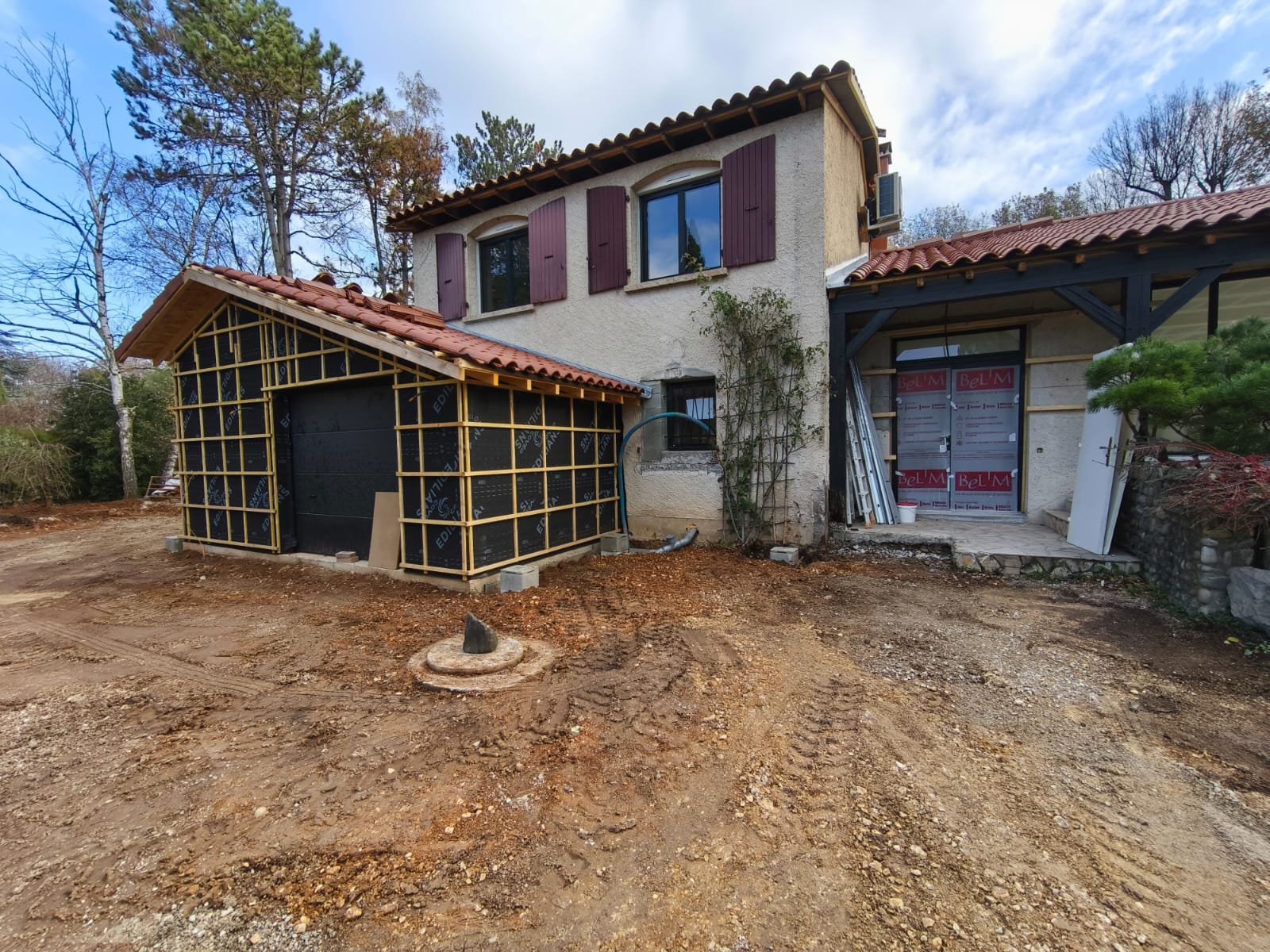 Agrandissement / Montélier (26120)