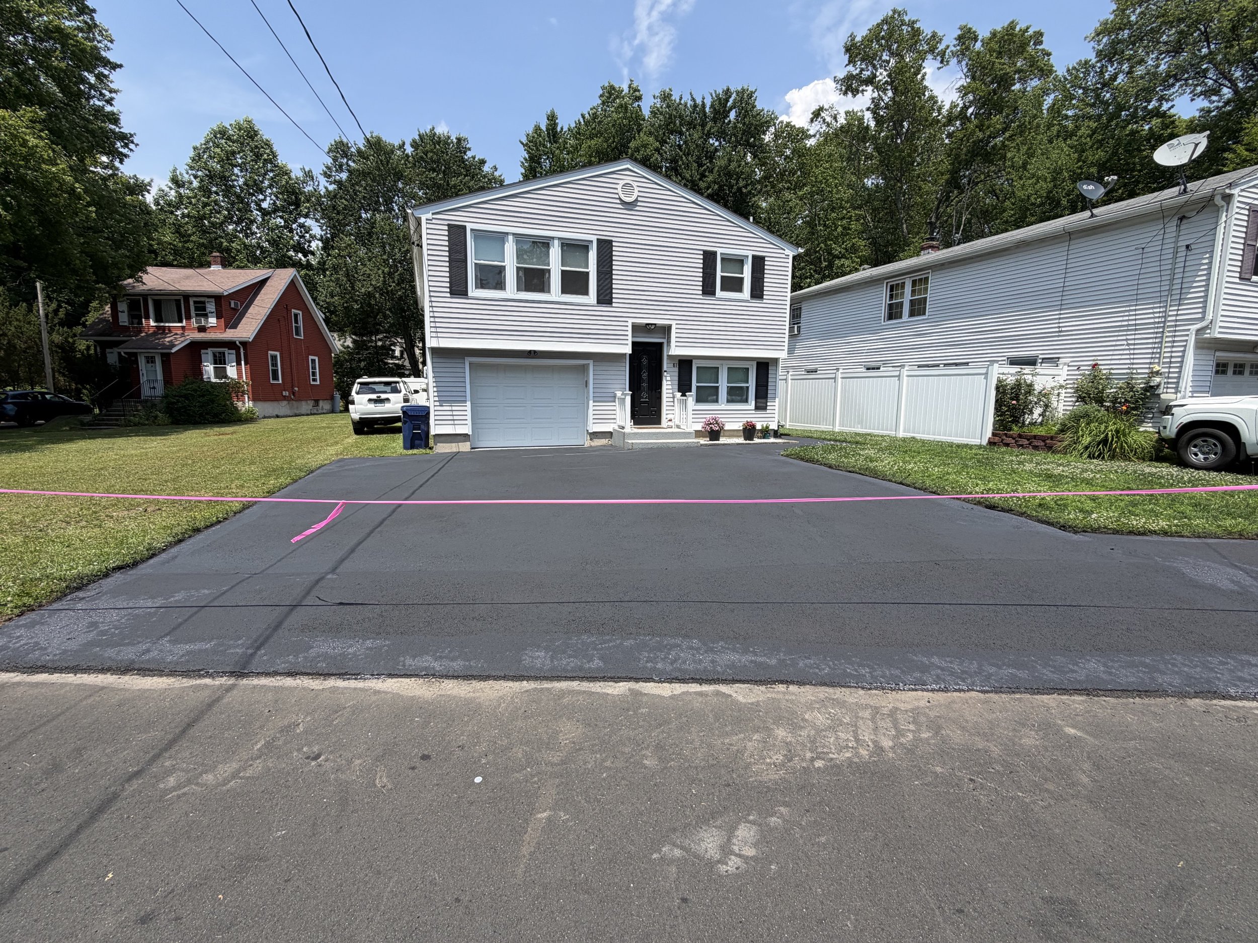 West Haven sealcoating done June 2026.