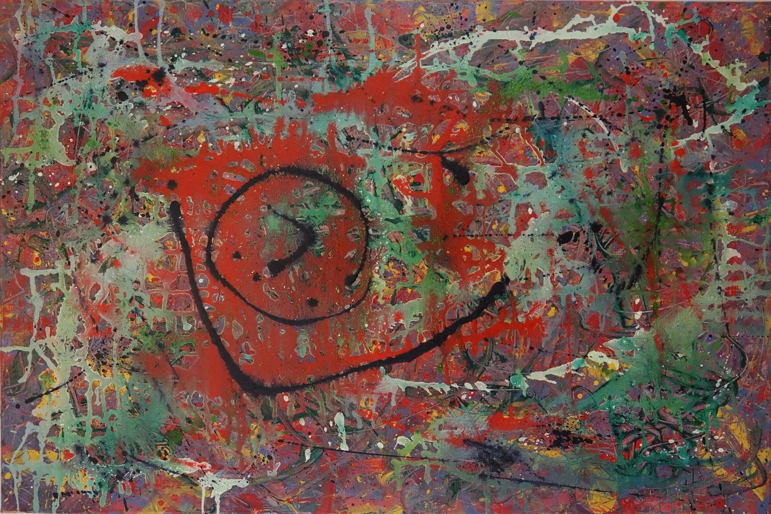 "Relocation", oils on canvas, 36"x24", March of 2021; for a suggested purchase amount of $200