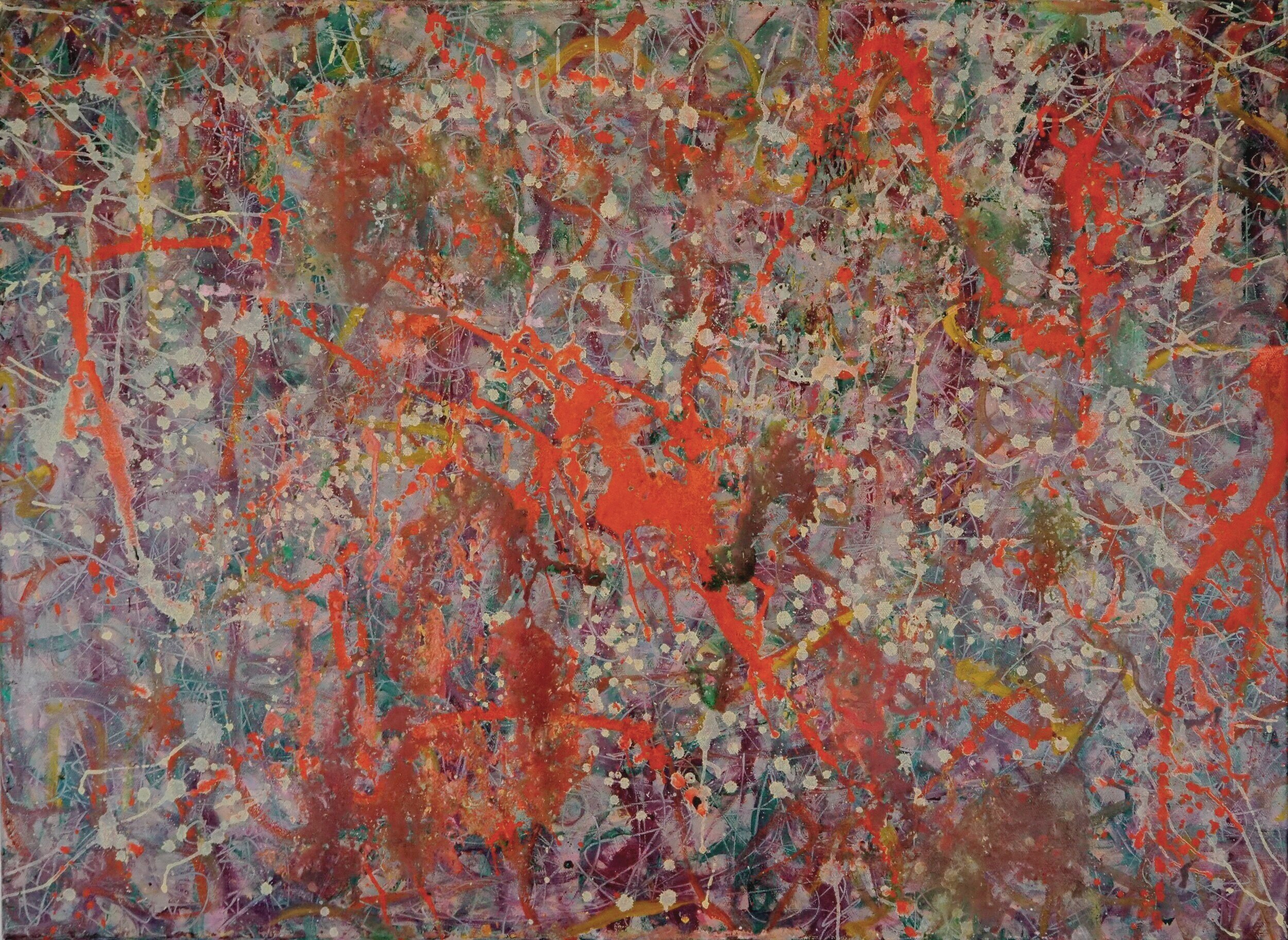 "Next Door Nebula", oils on canvas, 30"x22", May of 2021; for a suggested purchase amount of $200

