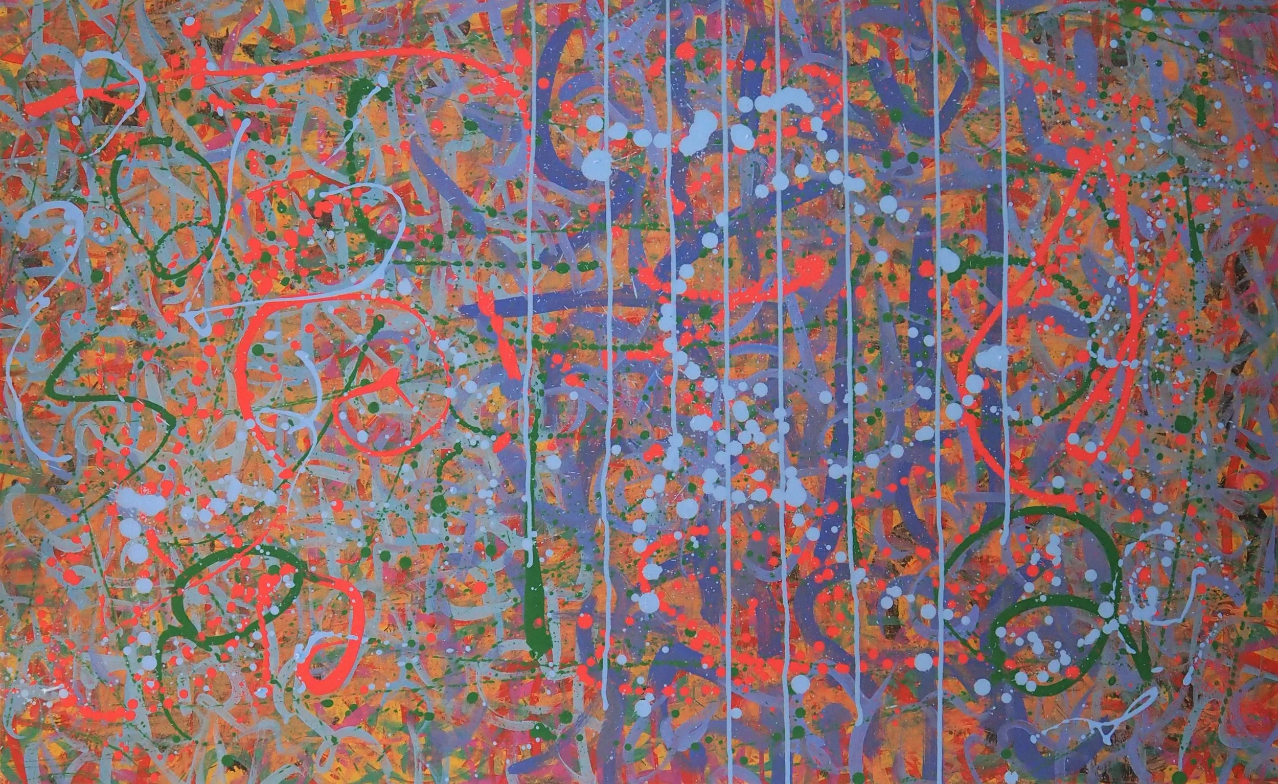 "Wedding Story", oils over acrylics on canvas, 48"x30". completed February of 2023; for a suggested purchase amount of $800