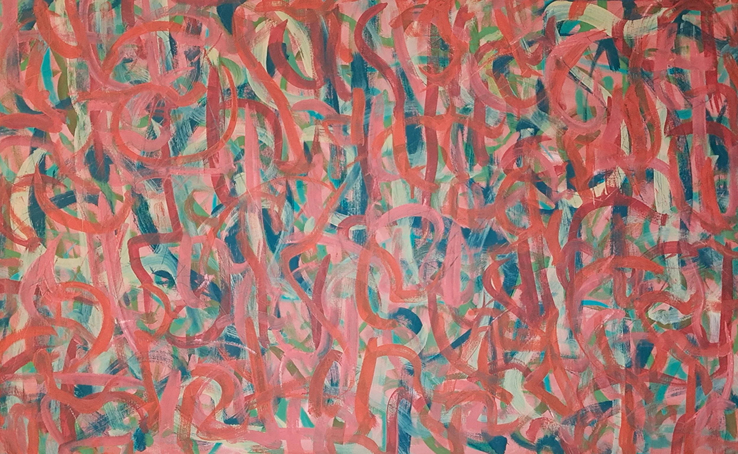 "Meadowlark", 30"x48", oils atop acrylics, completed February of 2026, for a suggested purchase amount of $800