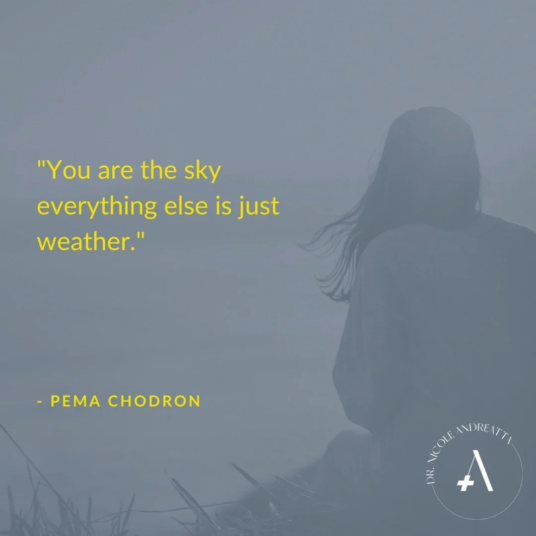 ✨ Here&rsquo;s to noticing what moves through you &mdash; without confusing it for who you are. ✨ #postivepsychology #followyourgifts