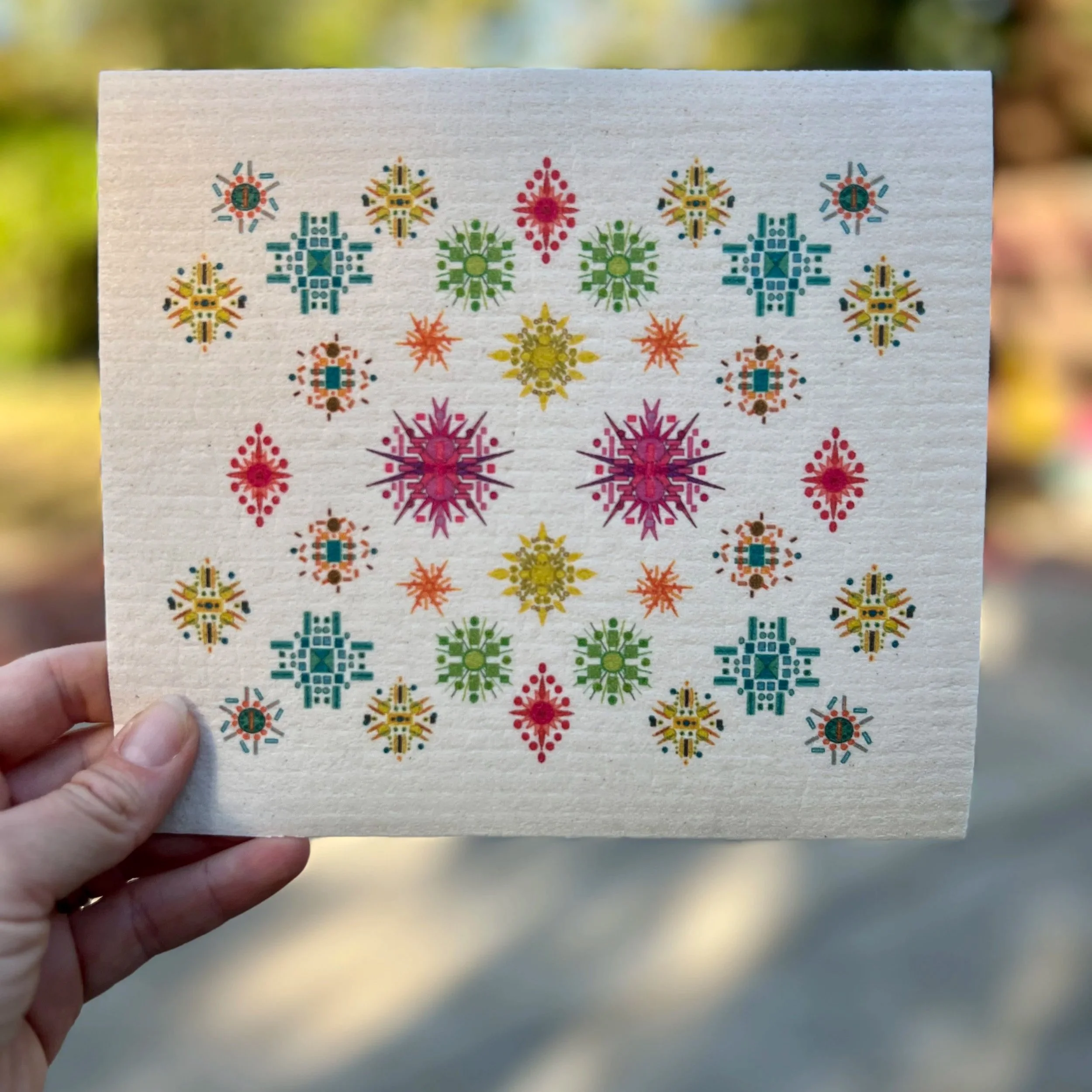 Swedish Dishcloth-Crystals