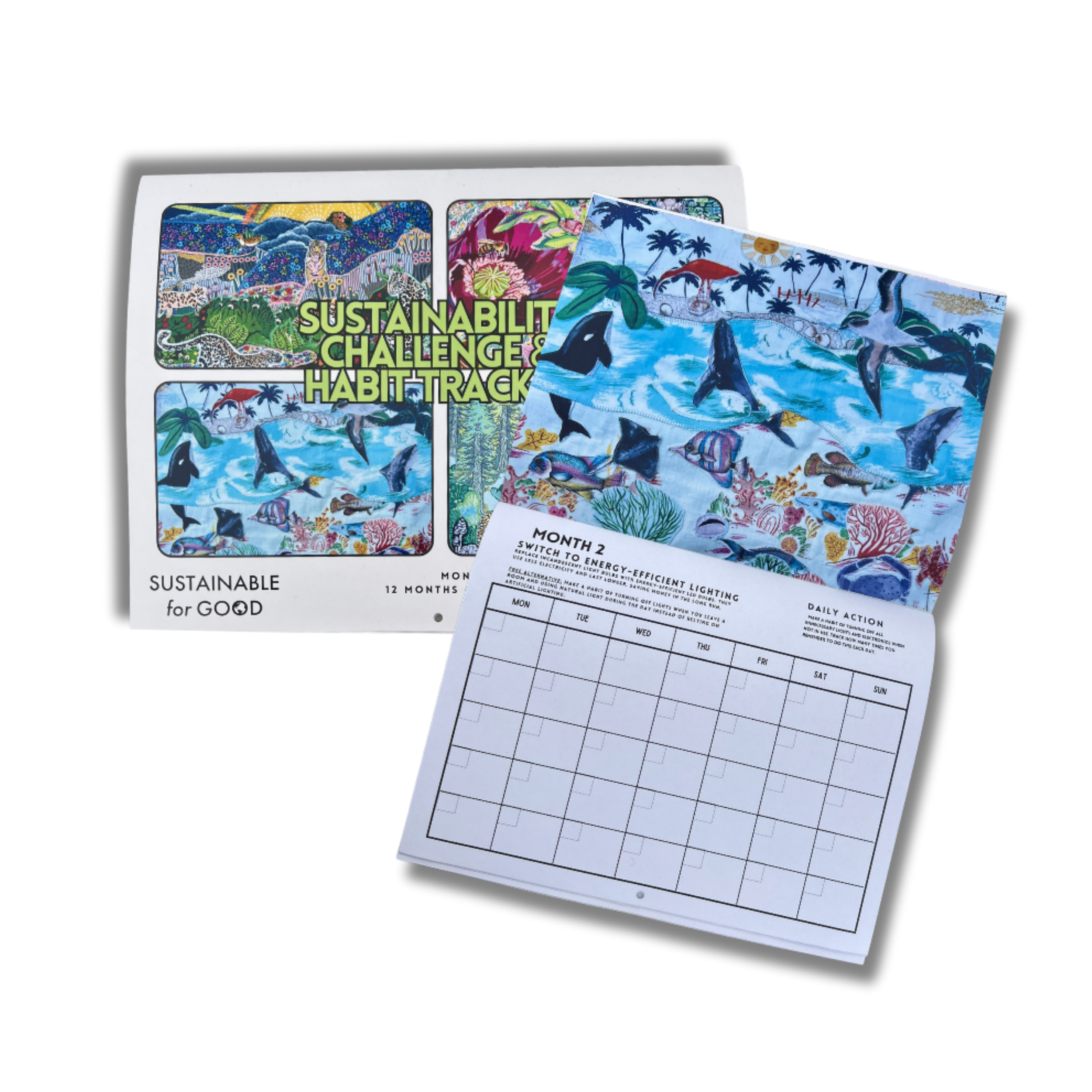 Sustainability Challenge and Habit Tracker- Calendar